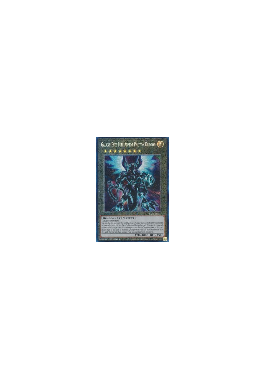 Galaxy-Eyes Full Armor Photon Dragon (V.6 - Collectors Rare)