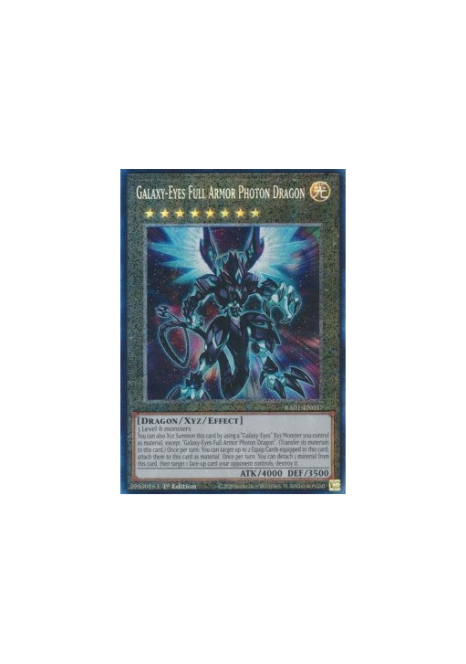 Galaxy-Eyes Full Armor Photon Dragon (V.6 - Collectors Rare)