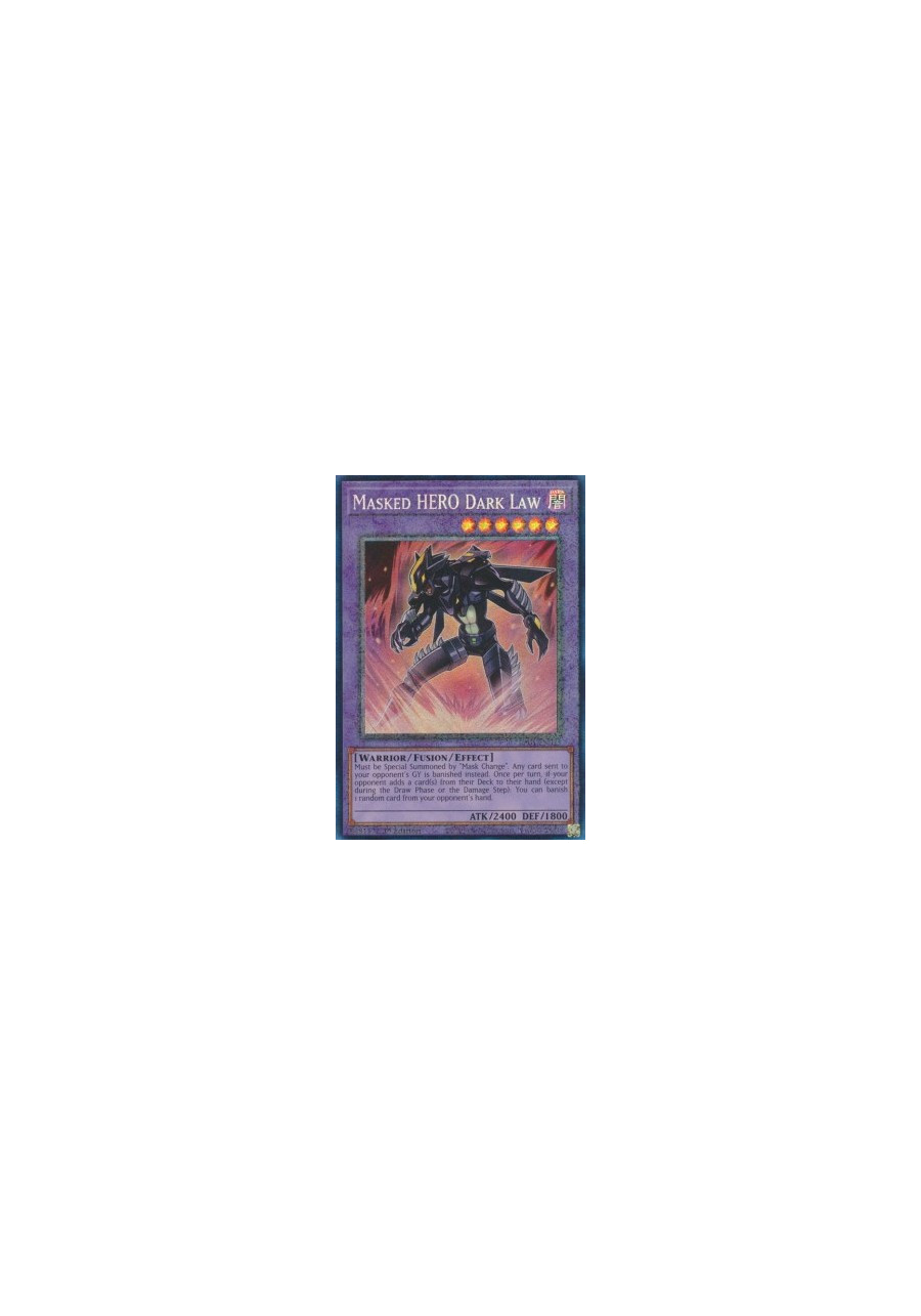 Masked HERO Dark Law (V.6 - Collectors Rare)