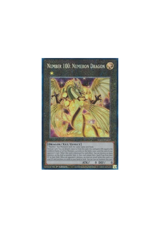 Number 100: Numeron Dragon (V.6 - Collectors Rare)