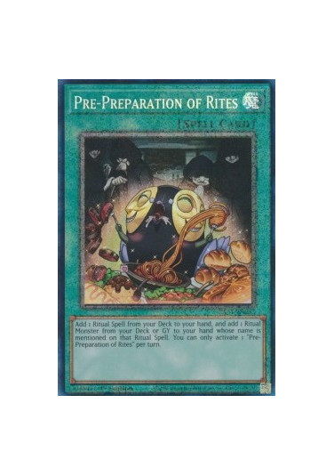 Pre-Preparation of Rites (V.6 - Collectors Rare)