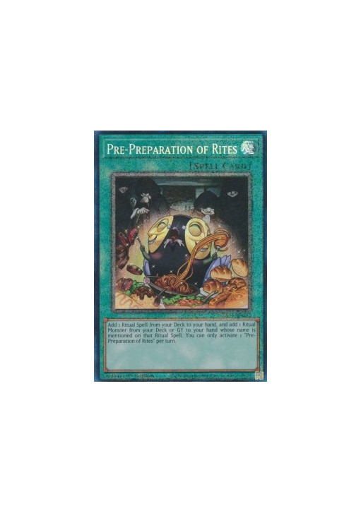 Pre-Preparation of Rites (V.6 - Collectors Rare)