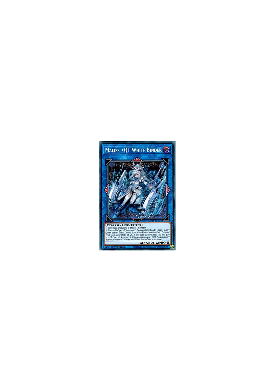 Maliss Q White Binder