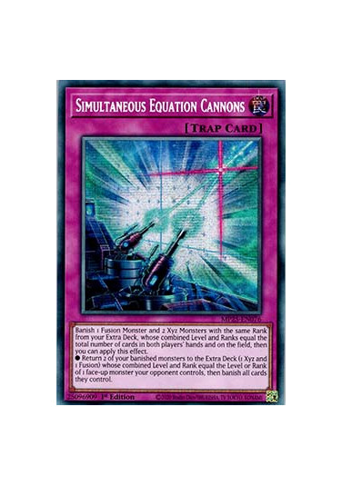 Simultaneous Equation Cannons