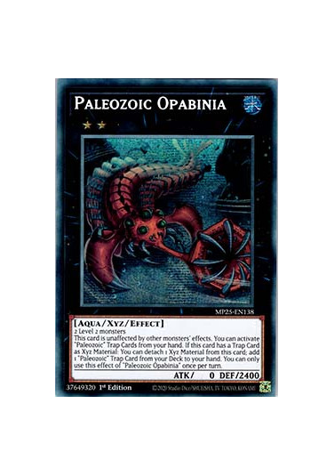 Paleozoic Opabinia