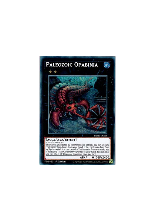 Paleozoic Opabinia