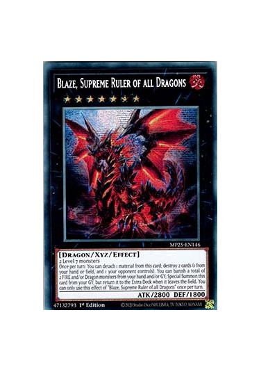 Blaze, Supreme Ruler of All Dragons