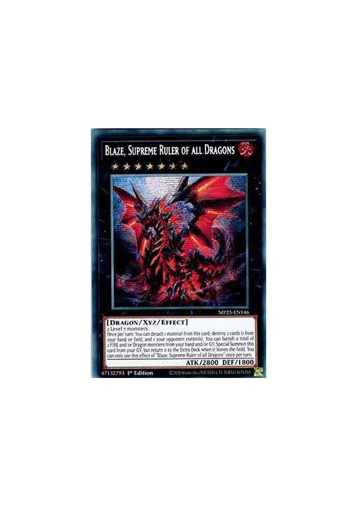 Blaze, Supreme Ruler of All Dragons