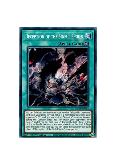 Deception of the Sinful Spoils