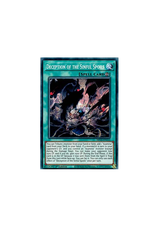 Deception of the Sinful Spoils