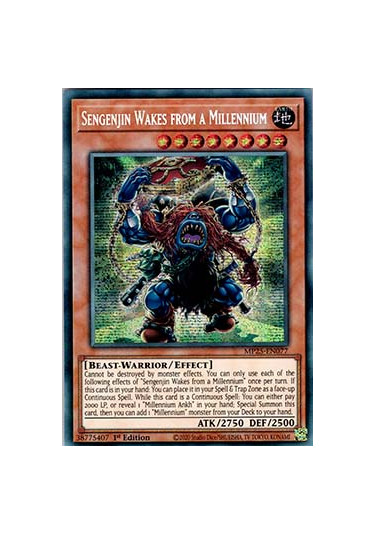 Sengenjin Wakes from a Millennium