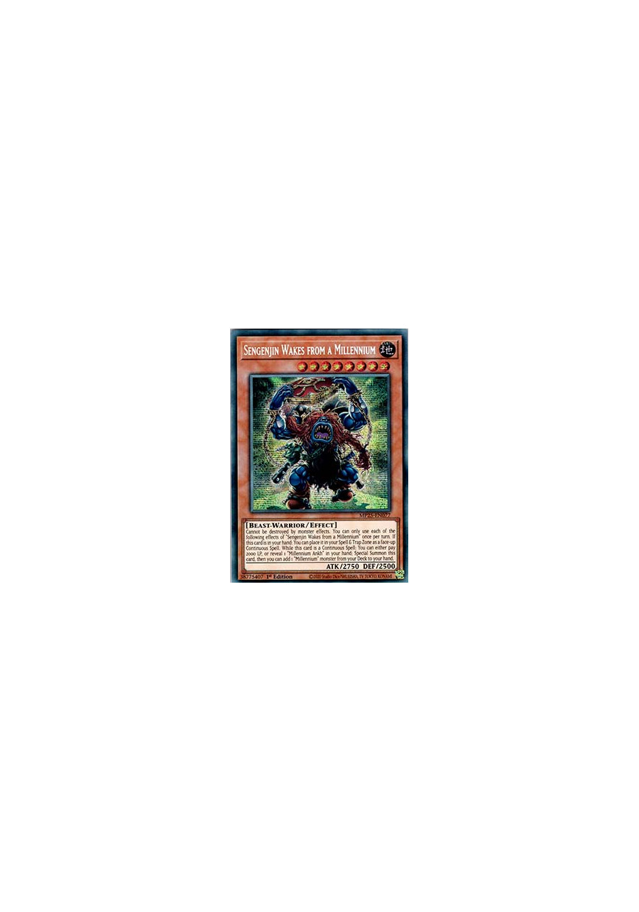 Sengenjin Wakes from a Millennium
