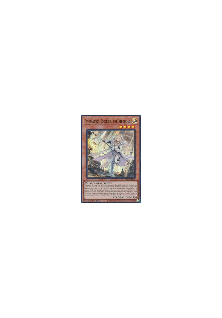 Dogmatika Ecclesia, the Virtuous (V.2 - Ultra Rare)