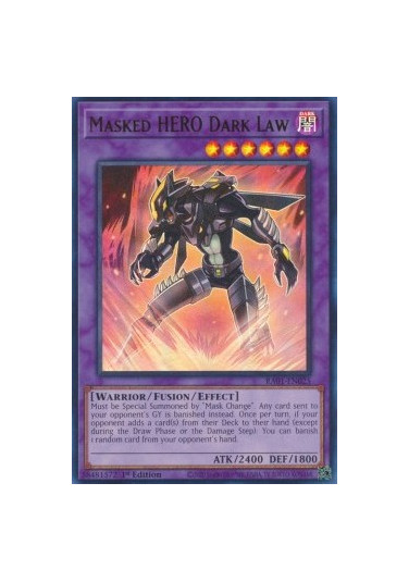 Masked HERO Dark Law (V.2 - Ultra Rare)