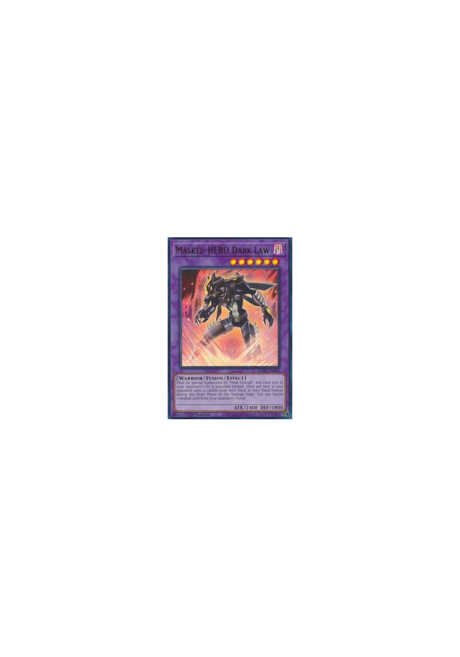Masked HERO Dark Law (V.2 - Ultra Rare)