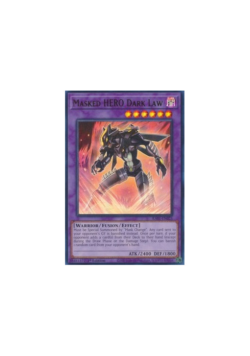 Masked HERO Dark Law (V.2 - Ultra Rare)