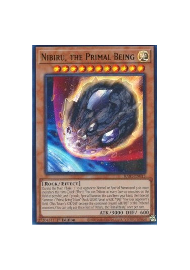 Nibiru, the Primal Being (V.2 - Ultra Rare)