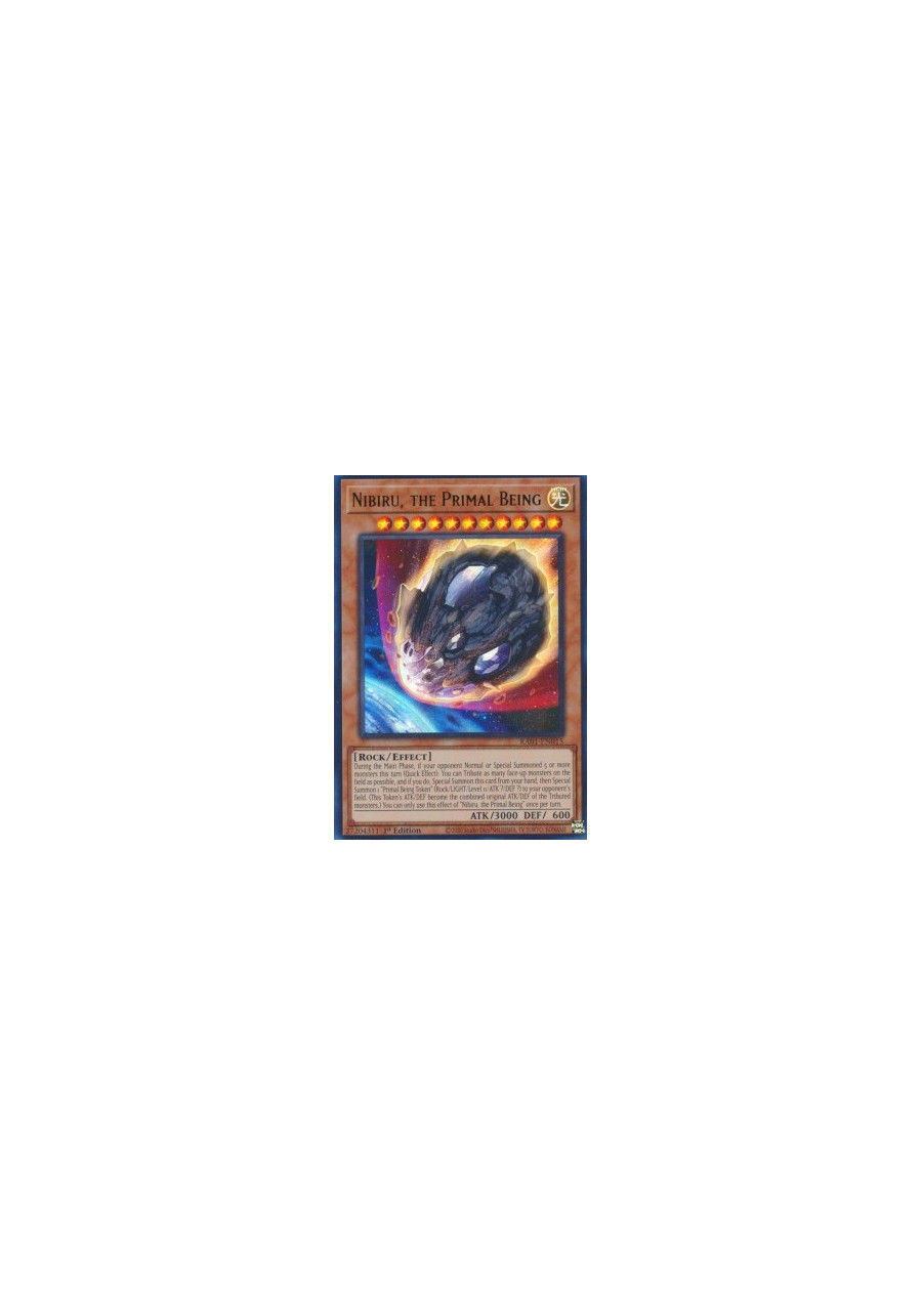 Nibiru, the Primal Being (V.2 - Ultra Rare)