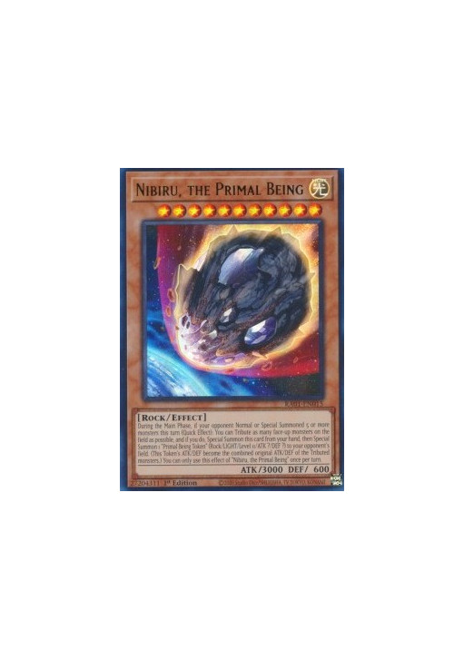 Nibiru, the Primal Being (V.2 - Ultra Rare)