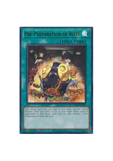 Pre-Preparation of Rites (V.2 - Ultra Rare)