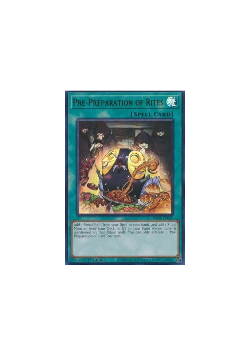 Pre-Preparation of Rites (V.2 - Ultra Rare)