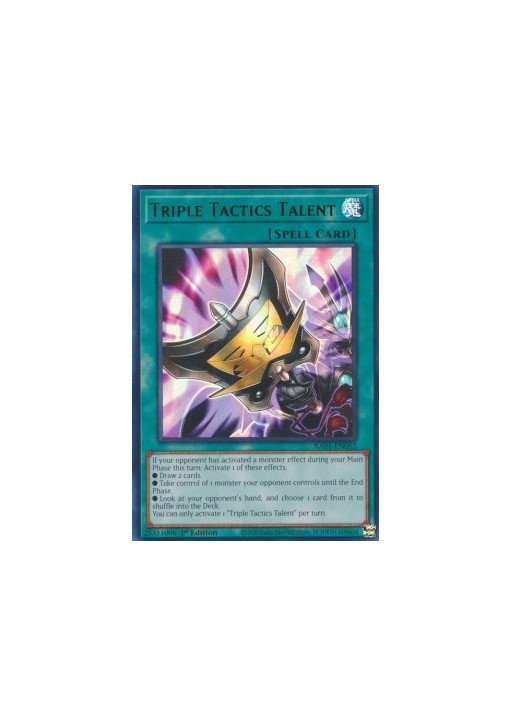 Triple Tactics Talent (V.2 - Ultra Rare)