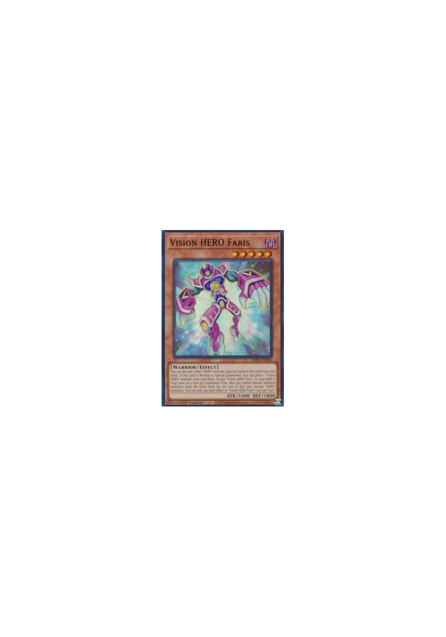 Vision HERO Faris (V.2 - Ultra Rare)