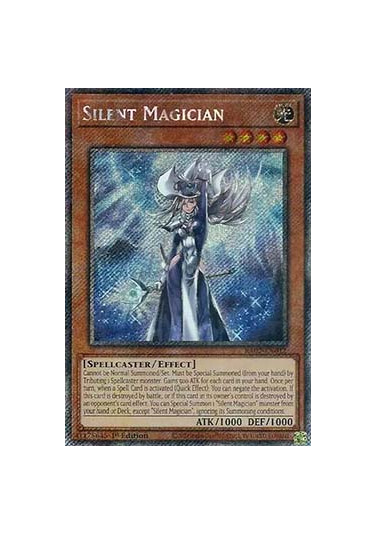 Silent Magician (V.4 - Platinum Secret Rare)