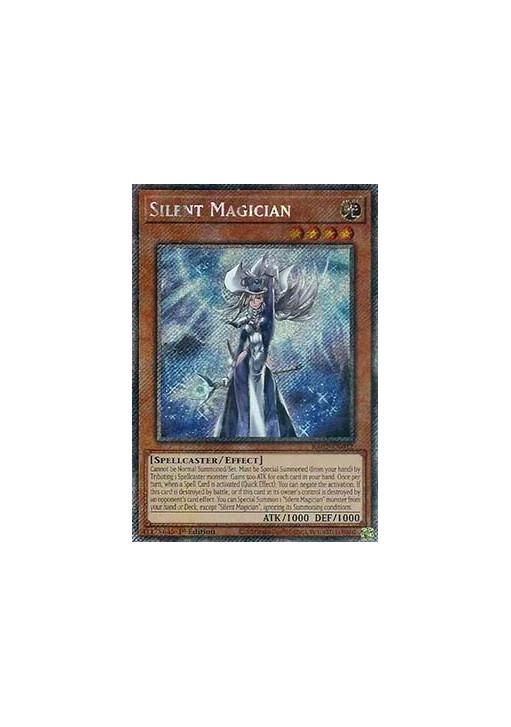 Silent Magician (V.4 - Platinum Secret Rare)