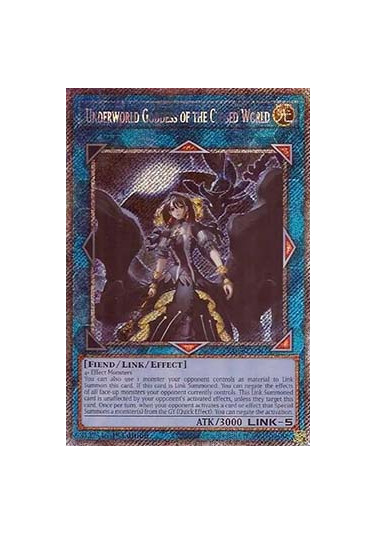 Underworld Goddess of the Closed World (V.4 - Platinum Secret Rare)