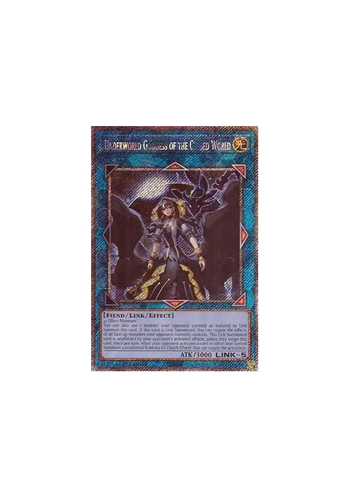 Underworld Goddess of the Closed World (V.4 - Platinum Secret Rare)