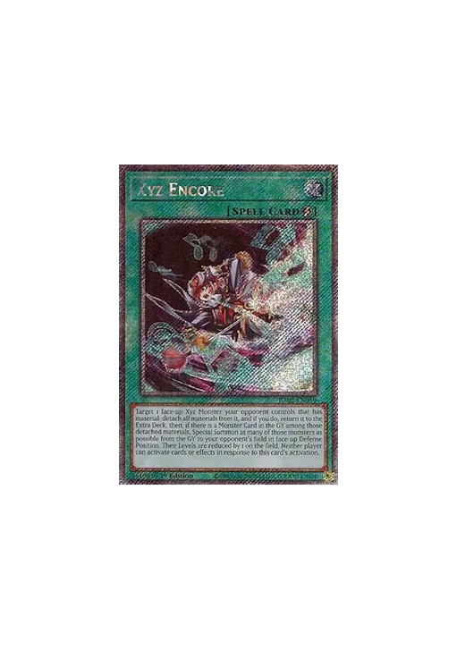 Xyz Encore (V.4 - Platinum Secret Rare)
