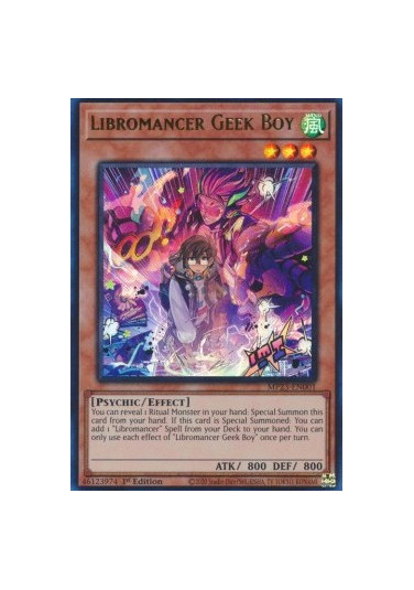 Libromancer Geek Boy