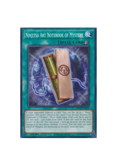 Ninjitsu Art Notebook of Mystery