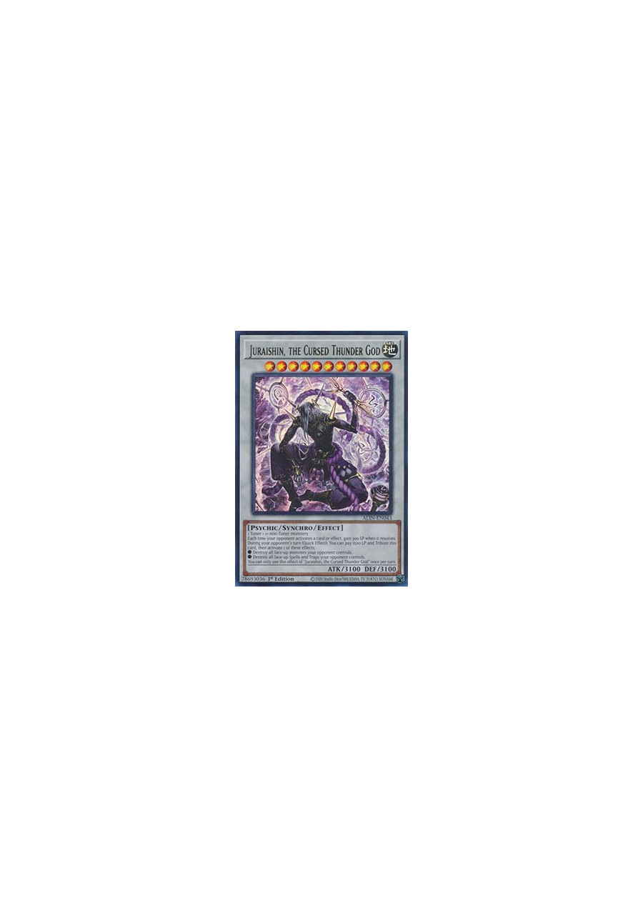 Juraishin, the Cursed Thunder God (V.1 - Ultra Rare)