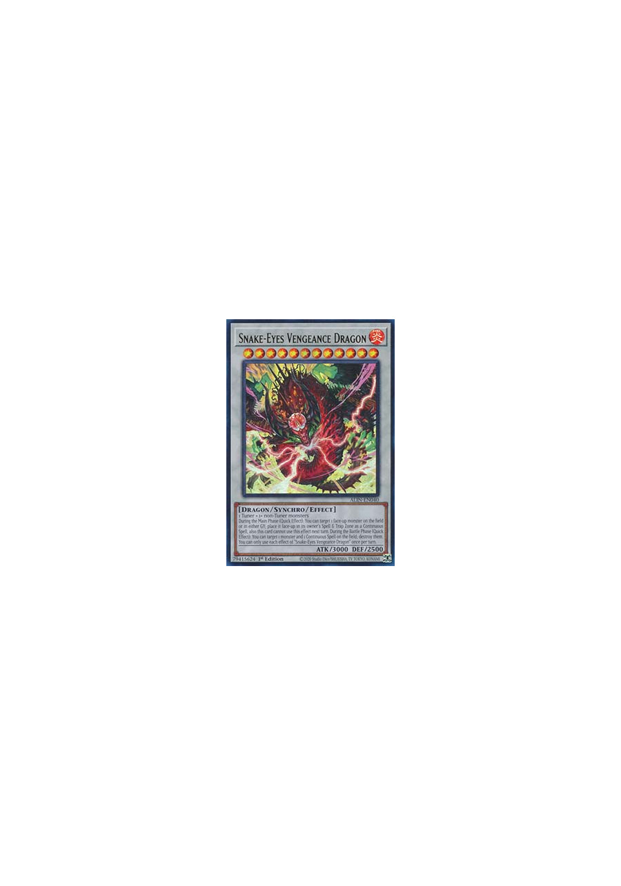 Snake-Eyes Vengeance Dragon (V.1 - Ultra Rare)