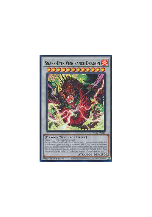 Snake-Eyes Vengeance Dragon (V.1 - Ultra Rare)