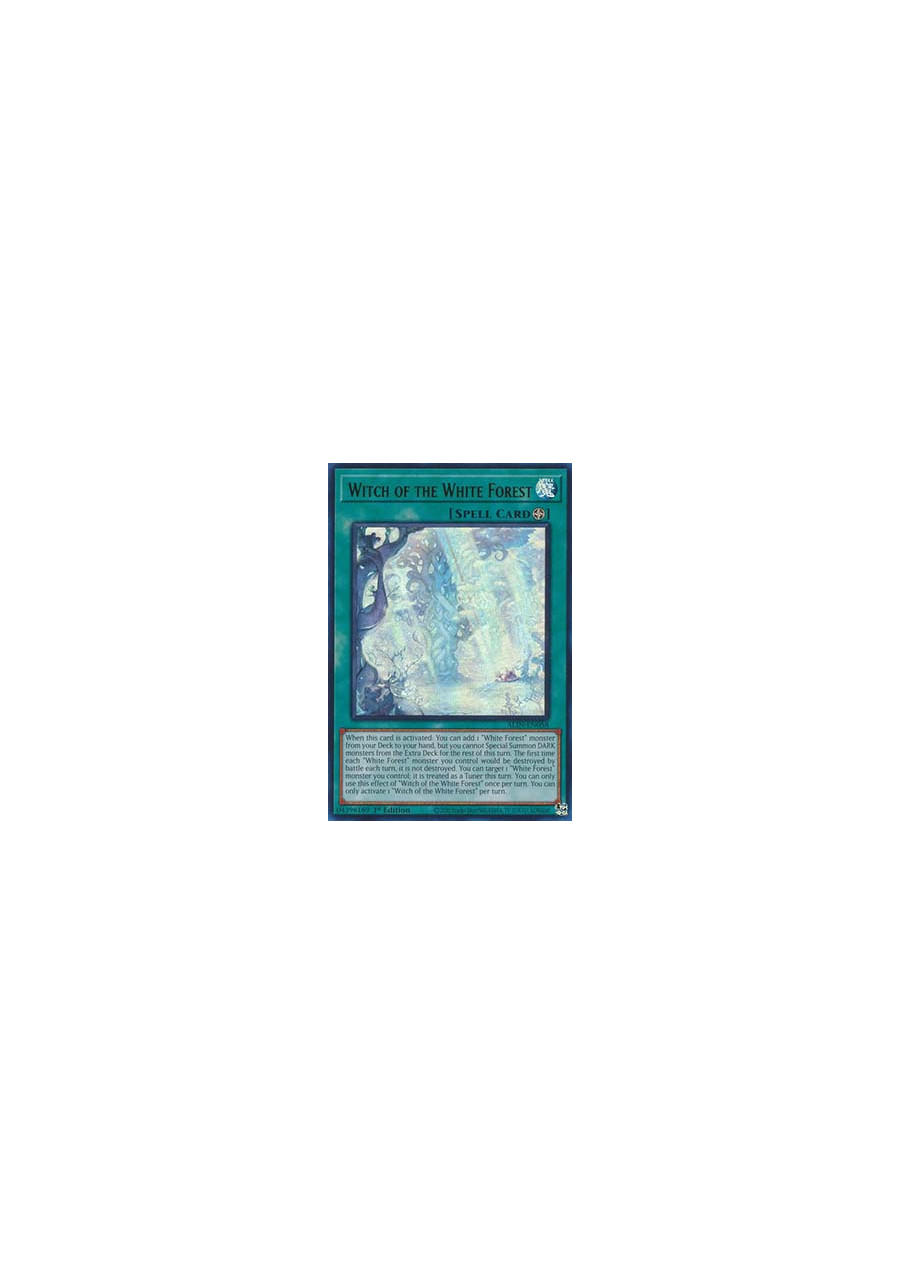 Witch of the White Forest (V.1 - Ultra Rare)