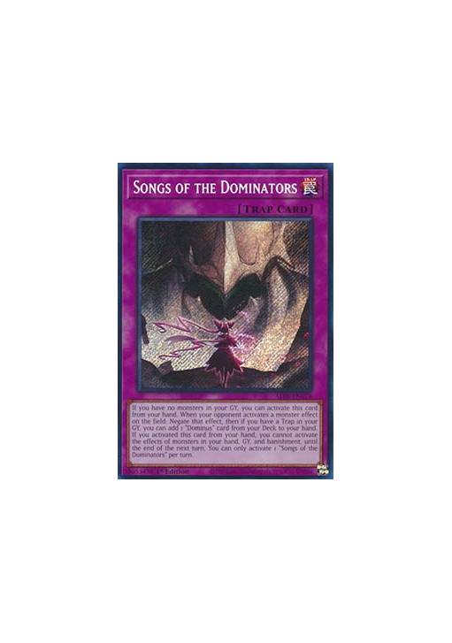 Songs of the Dominators (V.1 - Secret Rare)
