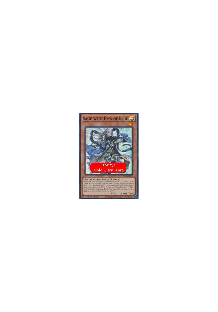 Sage with Eyes of Blue (V.1 - Ultra Rare)