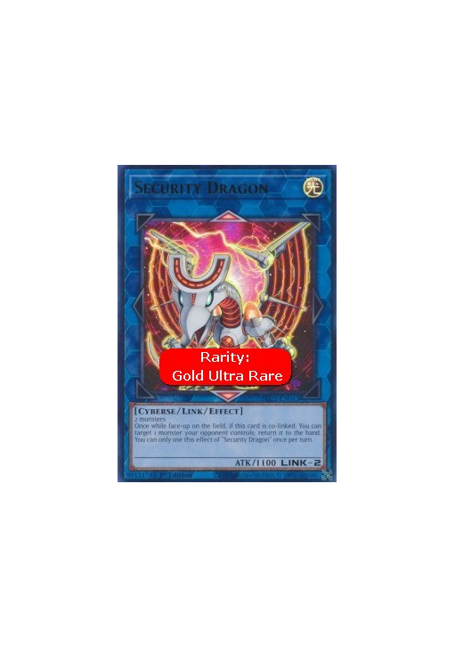 Security Dragon (V.1 - Ultra Rare)