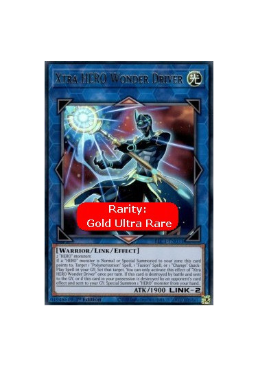 Xtra HERO Wonder Driver (V.1 - Ultra Rare)