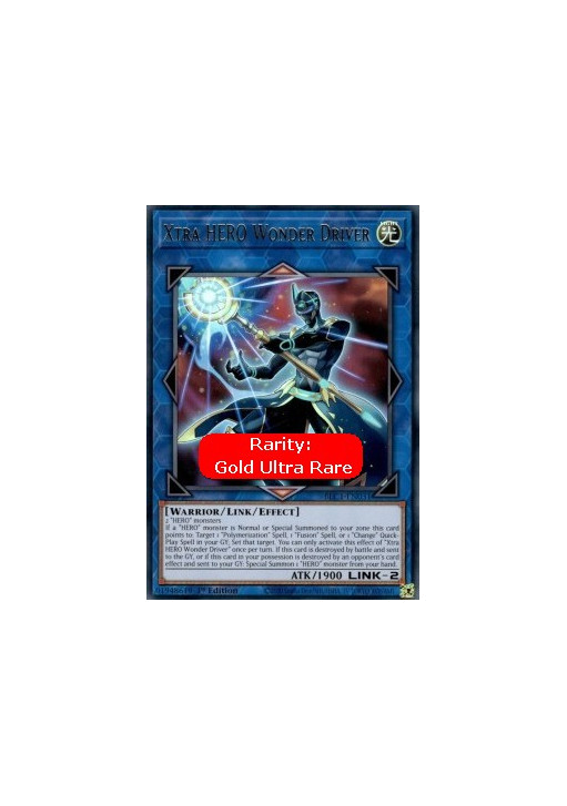 Xtra HERO Wonder Driver (V.1 - Ultra Rare)