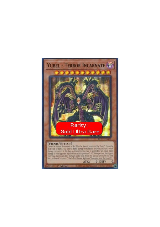 Yubel - Terror Incarnate (V.1 - Ultra Rare)