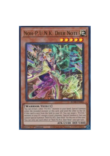 Noh-P.U.N.K. Deer Note