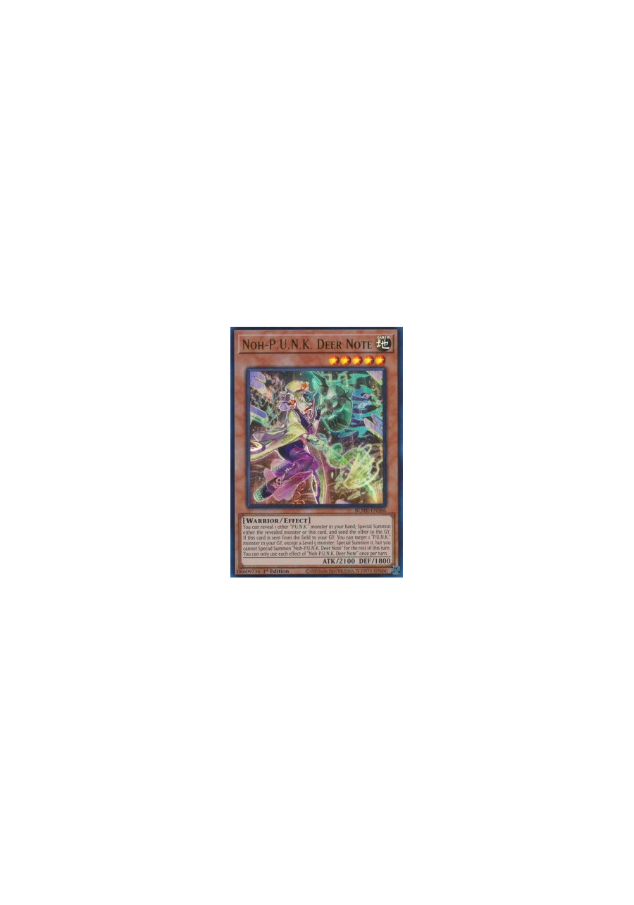 Noh-P.U.N.K. Deer Note