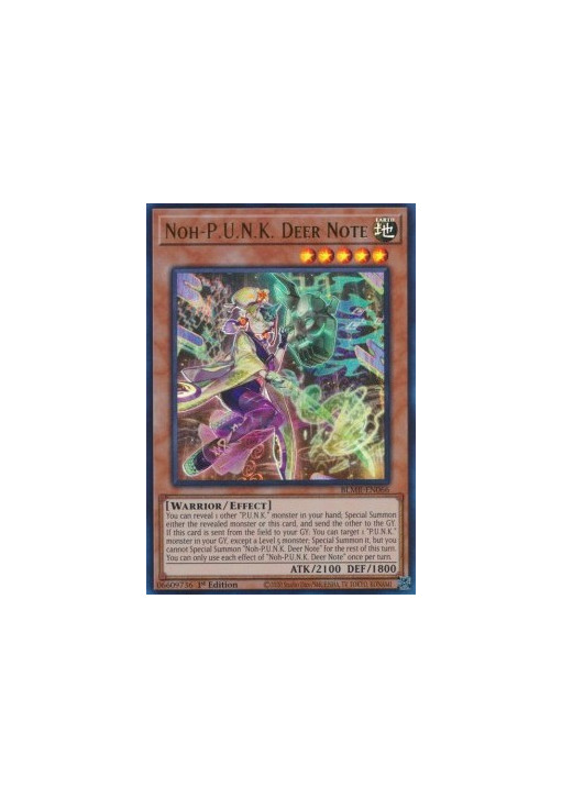 Noh-P.U.N.K. Deer Note