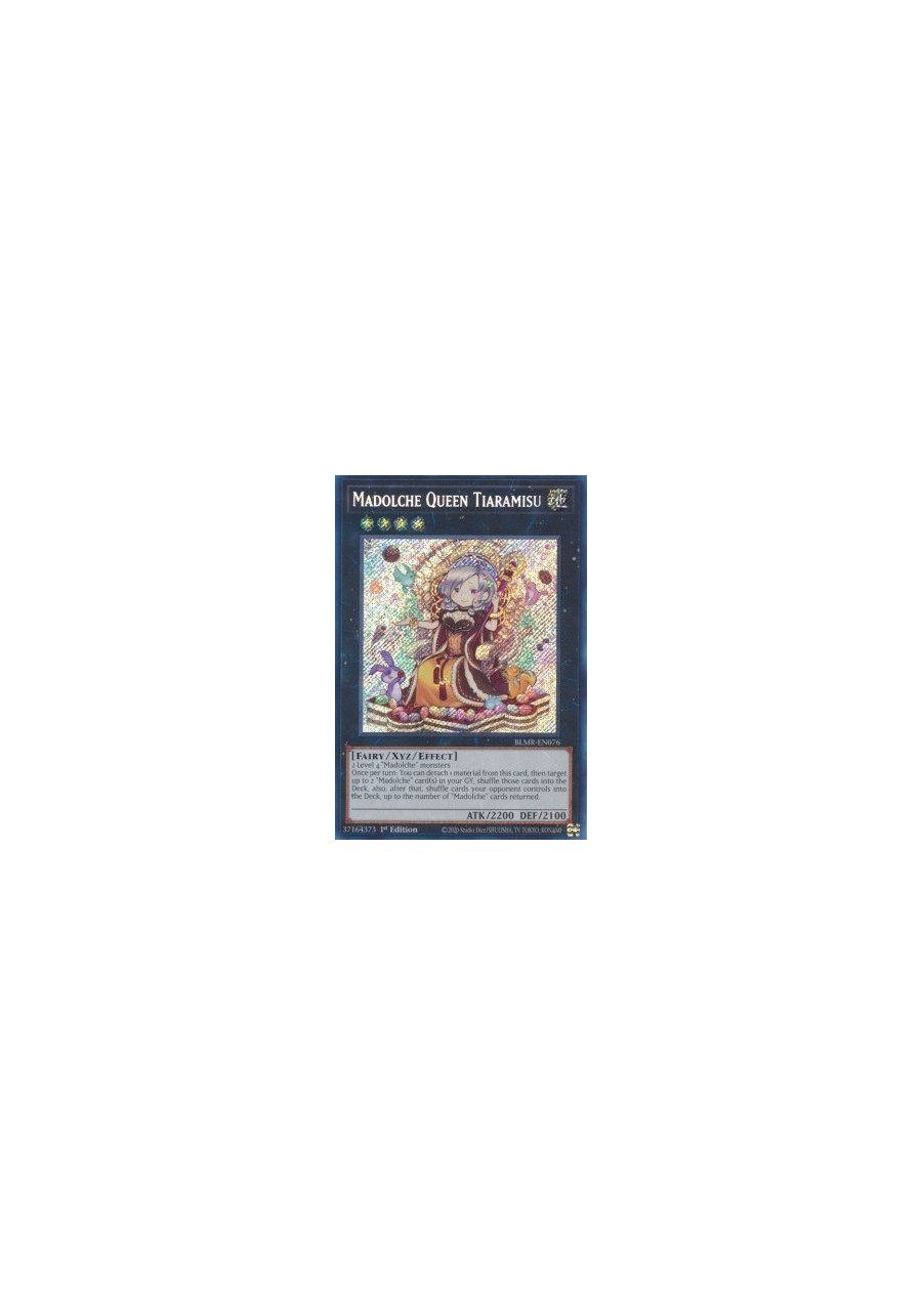 Madolche Queen Tiaramisu (V.1 - Secret Rare)