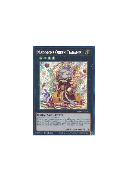 Madolche Queen Tiaramisu (V.1 - Secret Rare)