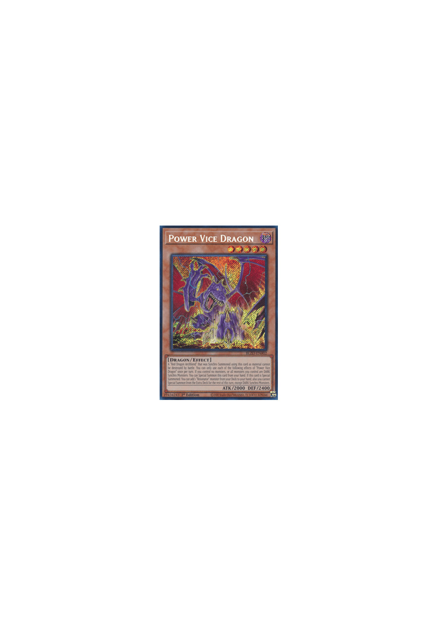 Power Vice Dragon (V.1 - Secret Rare)